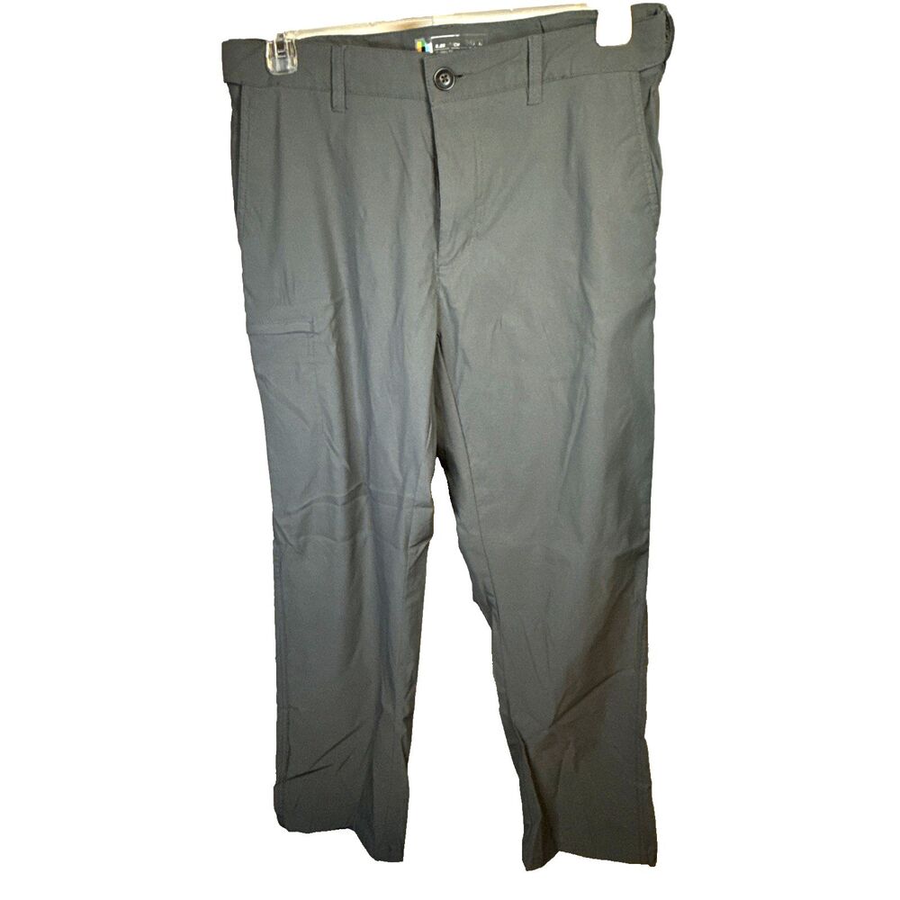 Mens Rainier Travel Tech Pant Expandable Waist Gray 34 x 32 UB Tech Union Bay